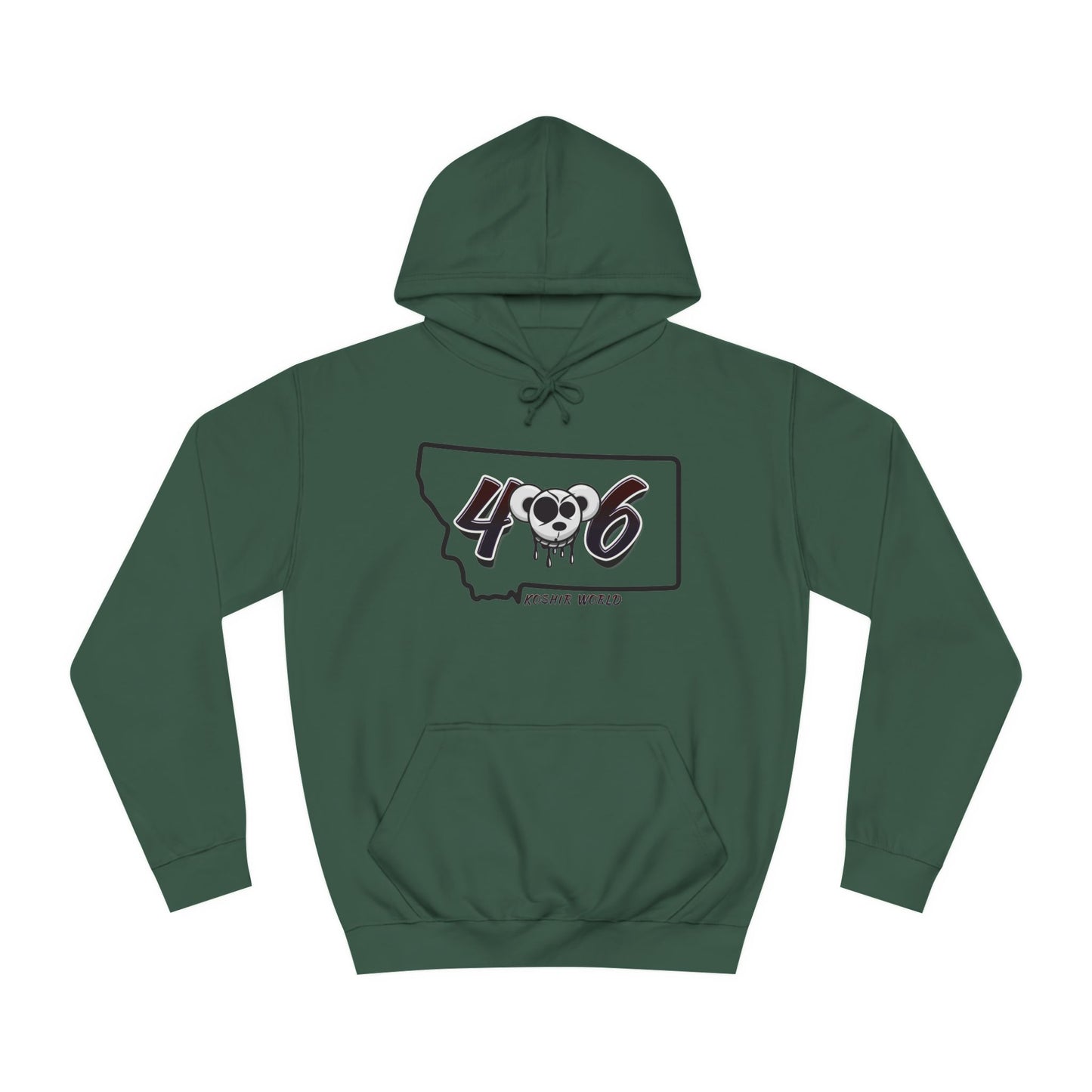 Koshir World MT 406 Hoodie with Koshi Bear Logo