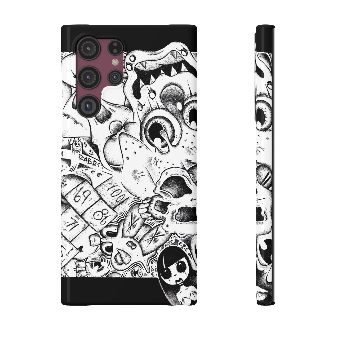 B&W Koshir  World Collage Slim Cases