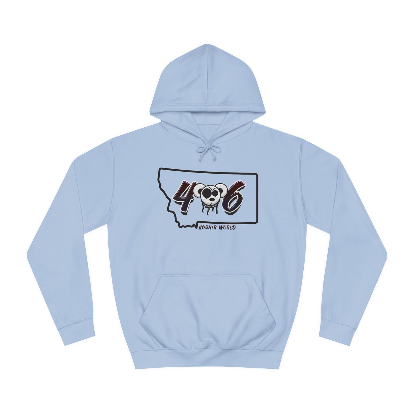 Koshir World MT 406 Hoodie with Koshi Bear Logo