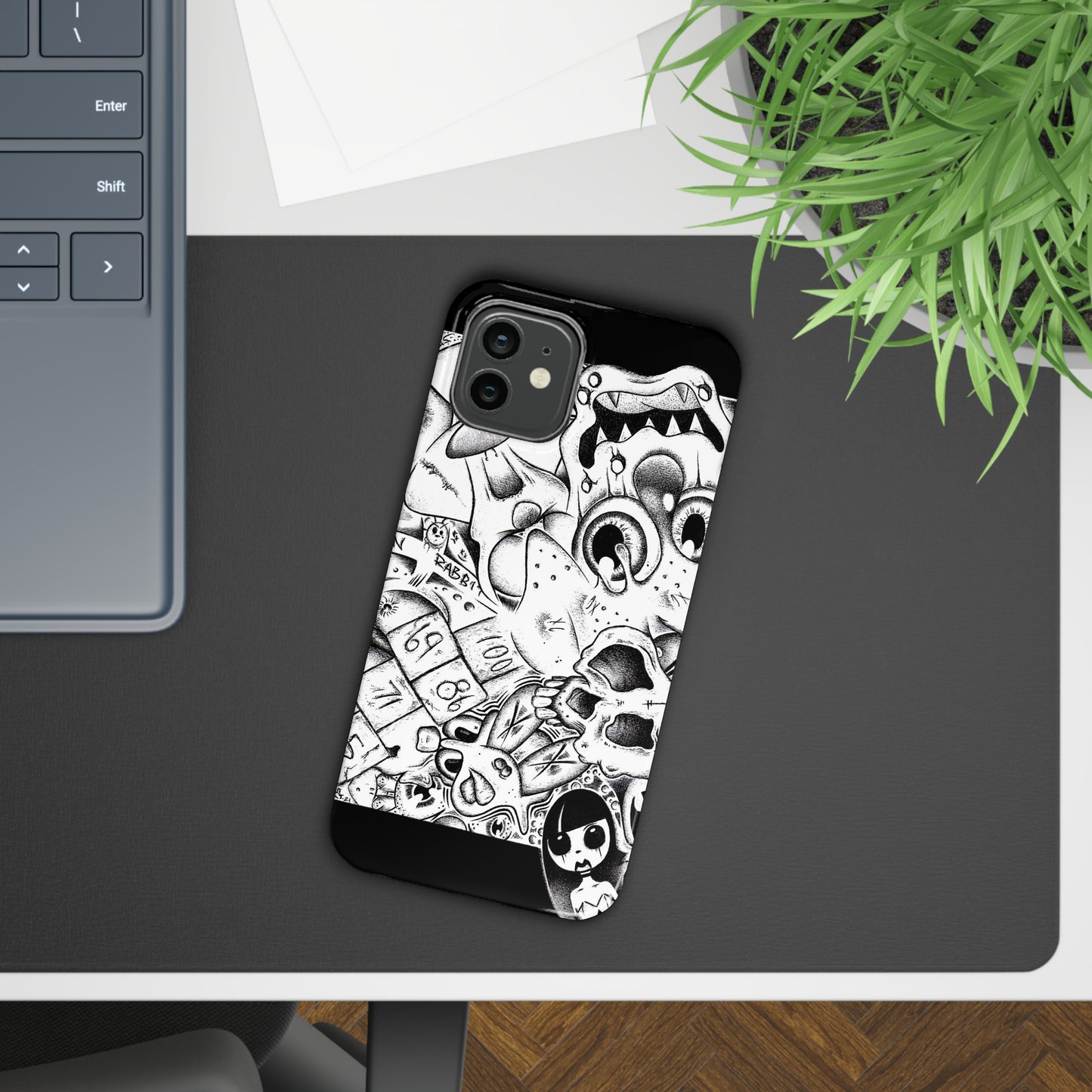 B&W Koshir  World Collage Slim Cases