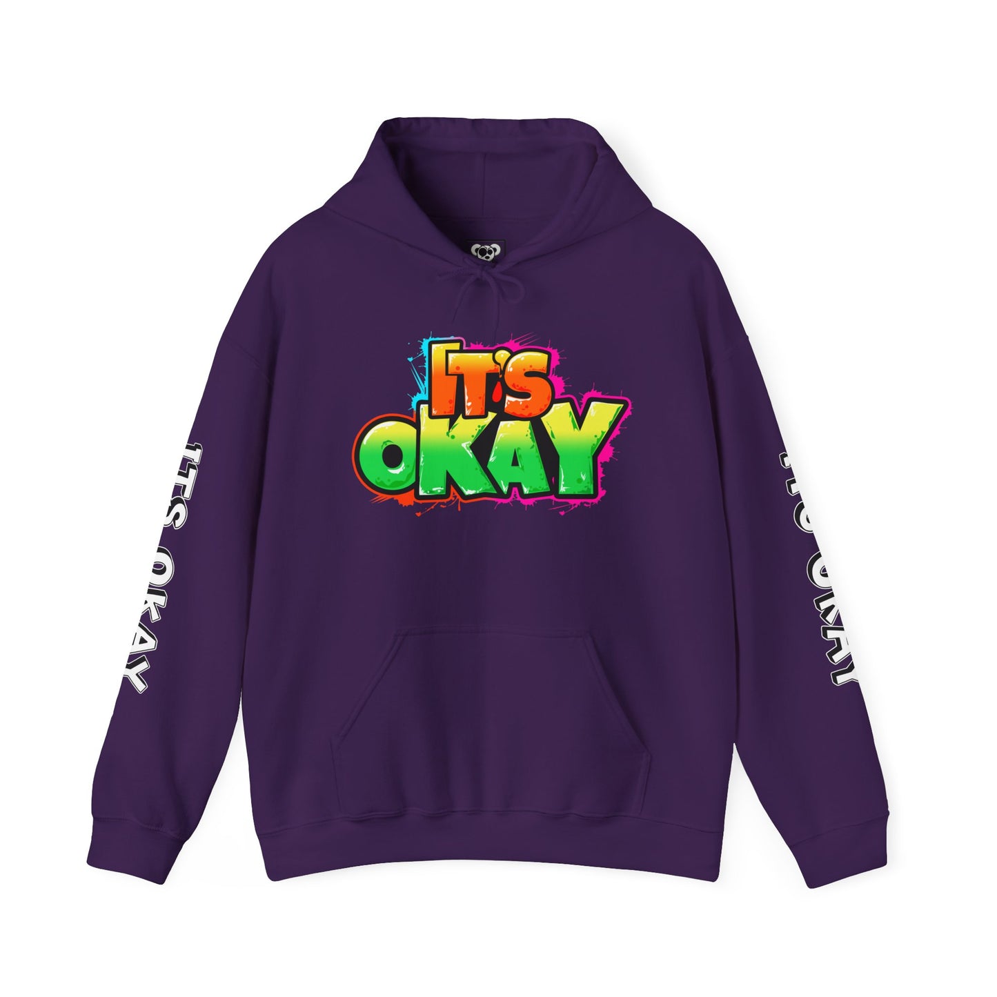 Graffiti It's Okay Unisex Hoodie Sweatshirt with Andy