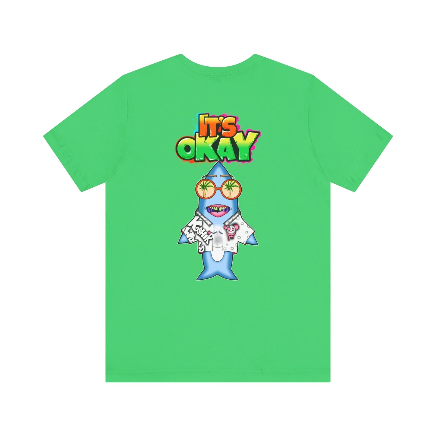 T-shirt with Koshi Bear Logo and Jawbo from the It's Okay Collection