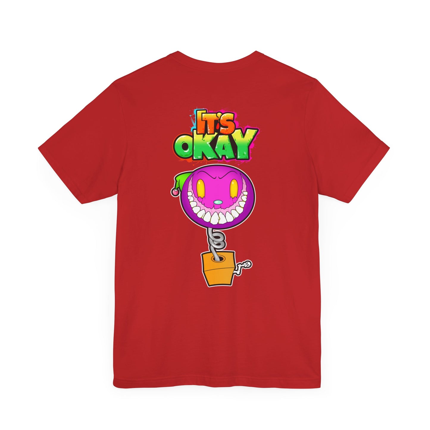 T-shirt with Koshi Bear Logo and Jack from the It's Okay Collection