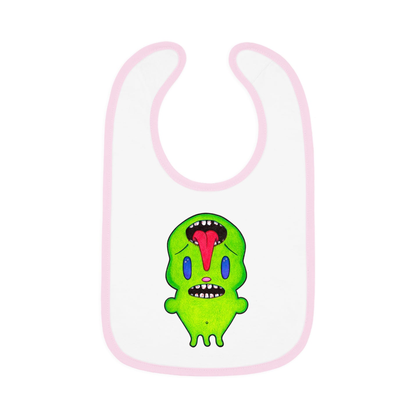 Custom Baby Bibs with Original Cartoon Characters By Koshir - Phutie The Hungry Monster Unique and Adorable Designs only at Koshir World