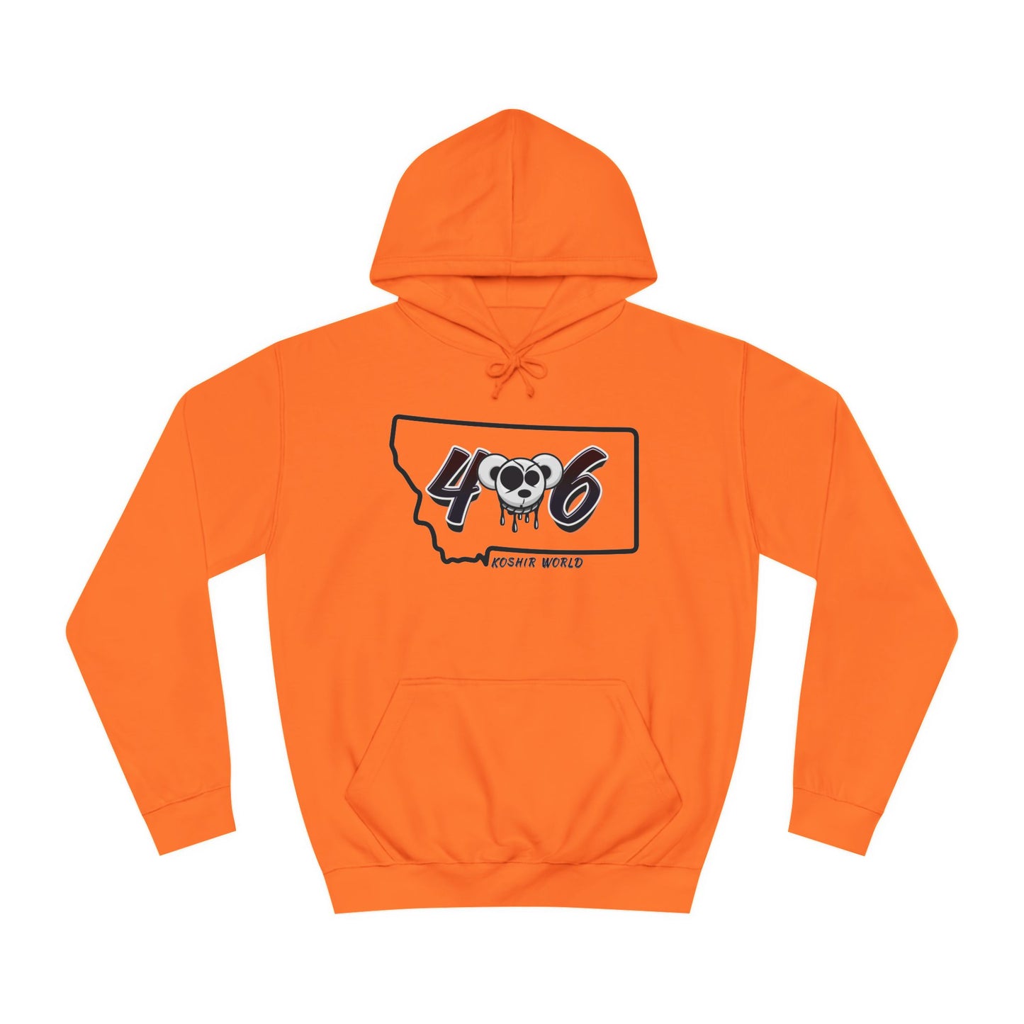 Koshir World MT 406 Hoodie with Koshi Bear Logo