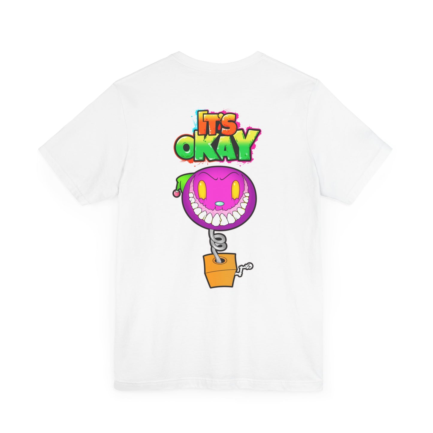 T-shirt with Koshi Bear Logo and Jack from the It's Okay Collection