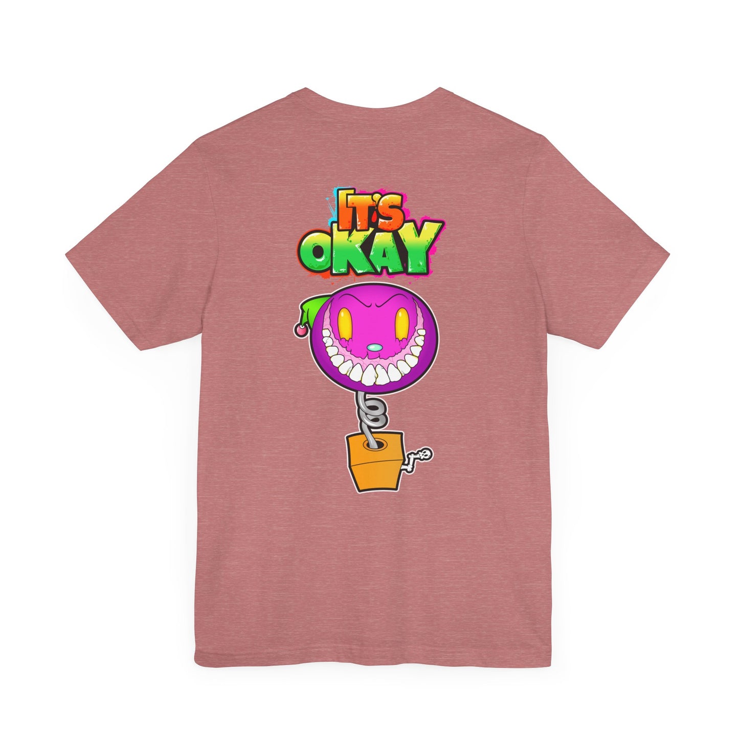 T-shirt with Koshi Bear Logo and Jack from the It's Okay Collection