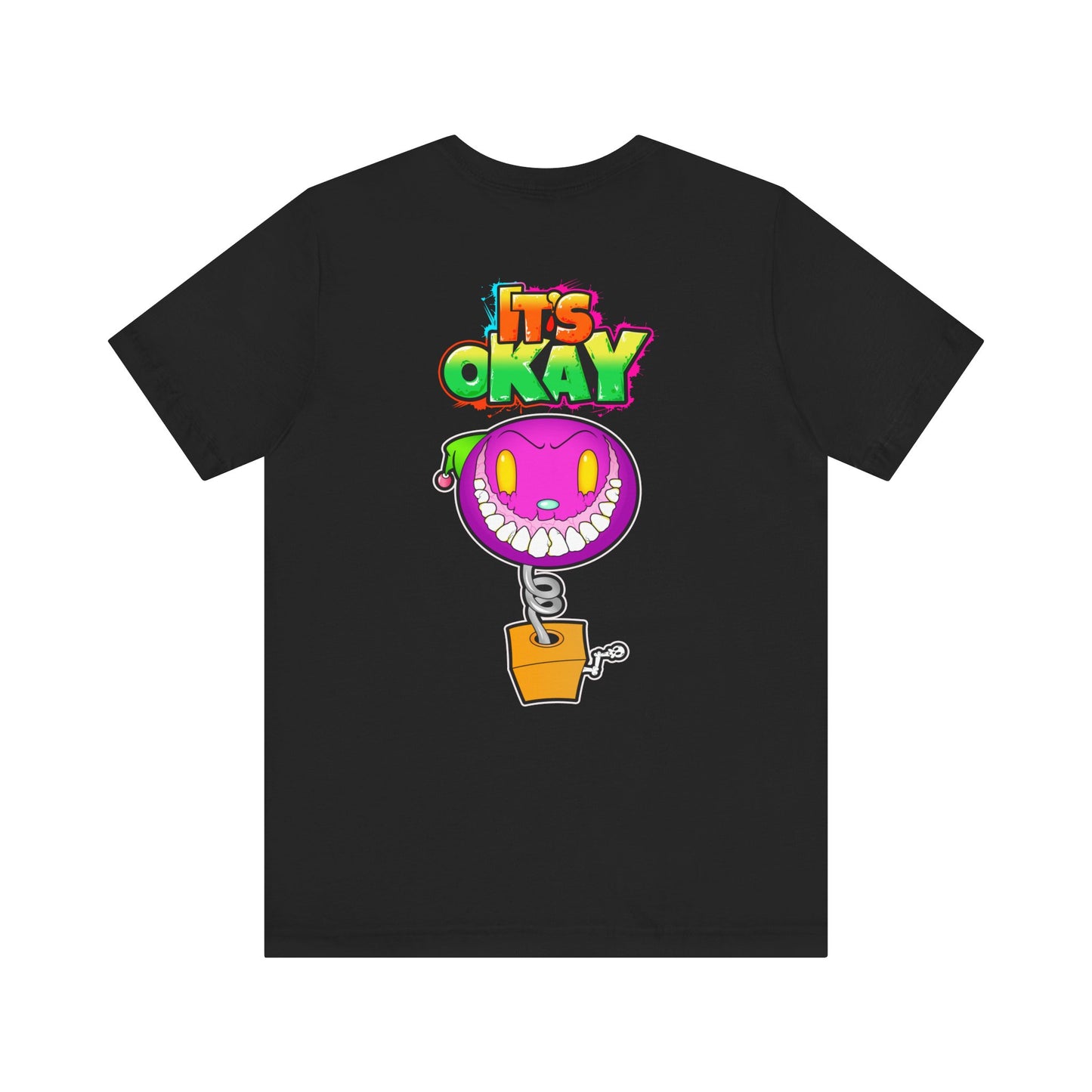 T-shirt with Koshi Bear Logo and Jack from the It's Okay Collection