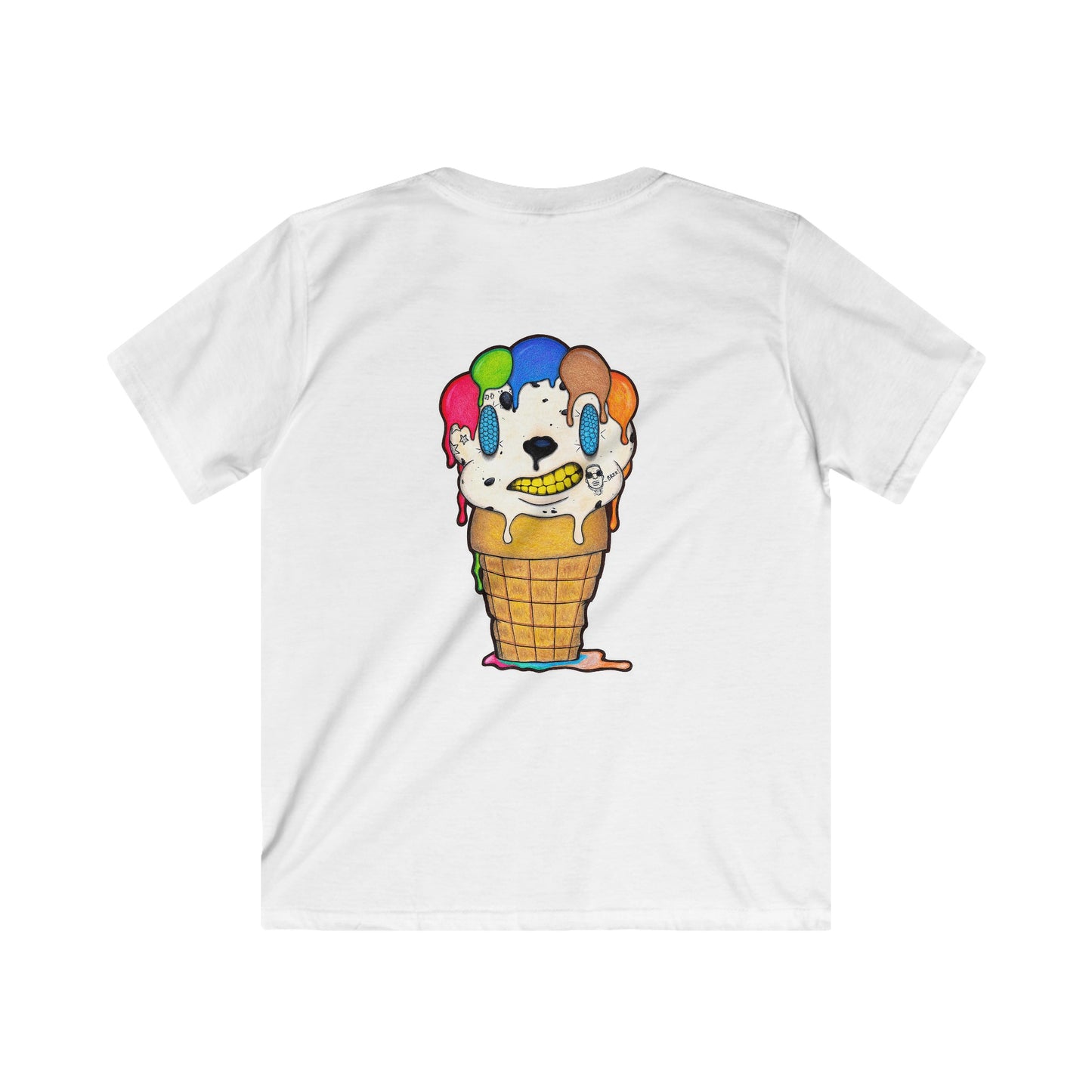 Youth Softstyle T-Shirt by Koshir featuring Lil drippy boys or girls Short sleeve t-shirt