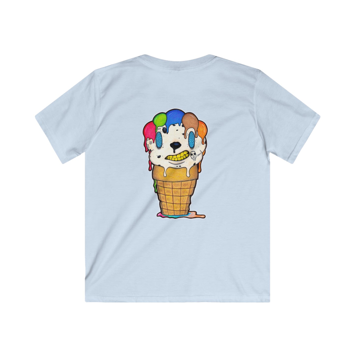 Youth Softstyle T-Shirt by Koshir featuring Lil drippy boys or girls Short sleeve t-shirt