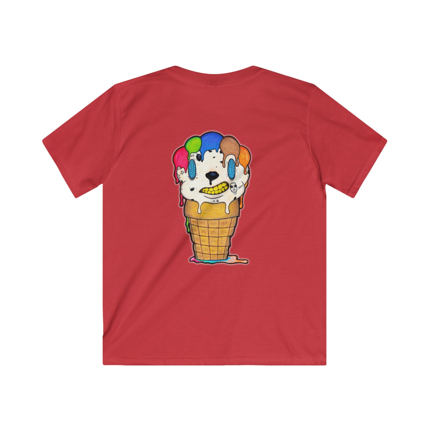 Youth Softstyle T-Shirt by Koshir featuring Lil drippy boys or girls Short sleeve t-shirt