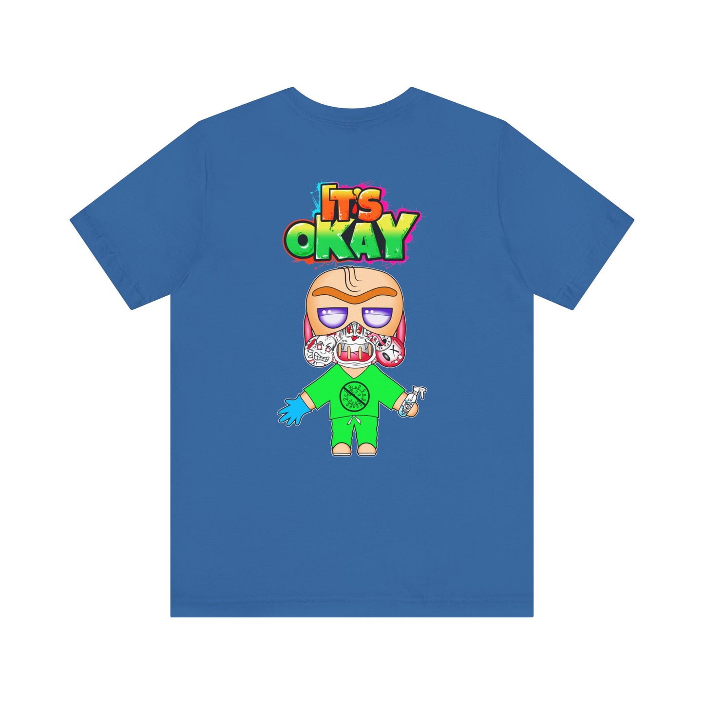 T-shirt with Koshi Bear Logo and Mr. Rucci  from the It's Okay Collection