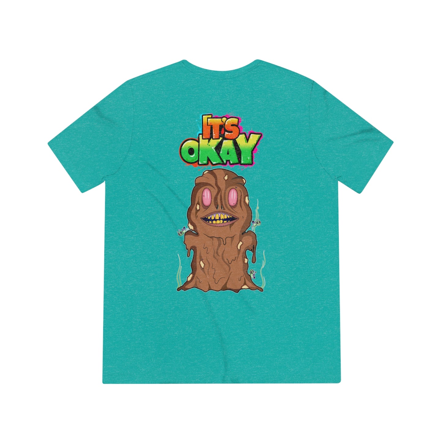 It's Okay Unisex Triblend Tee with Lil' Dookay