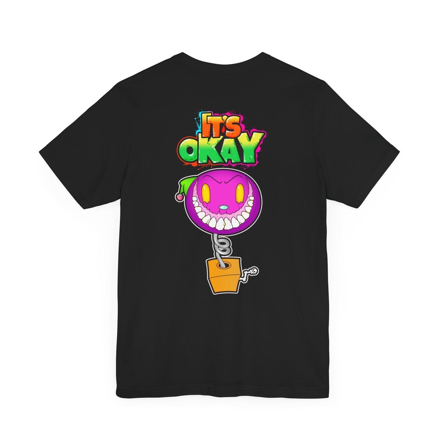 T-shirt with Koshi Bear Logo and Jack from the It's Okay Collection