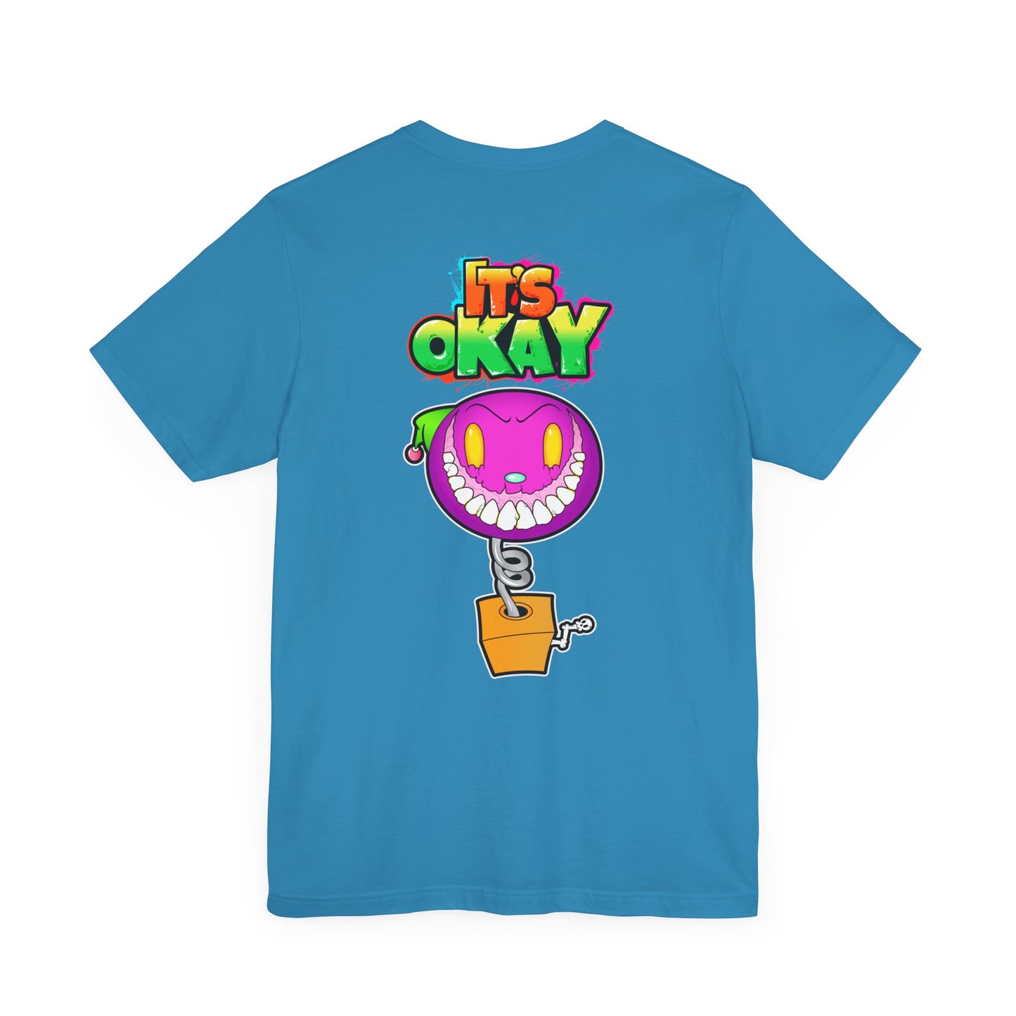 T-shirt with Koshi Bear Logo and Jack from the It's Okay Collection