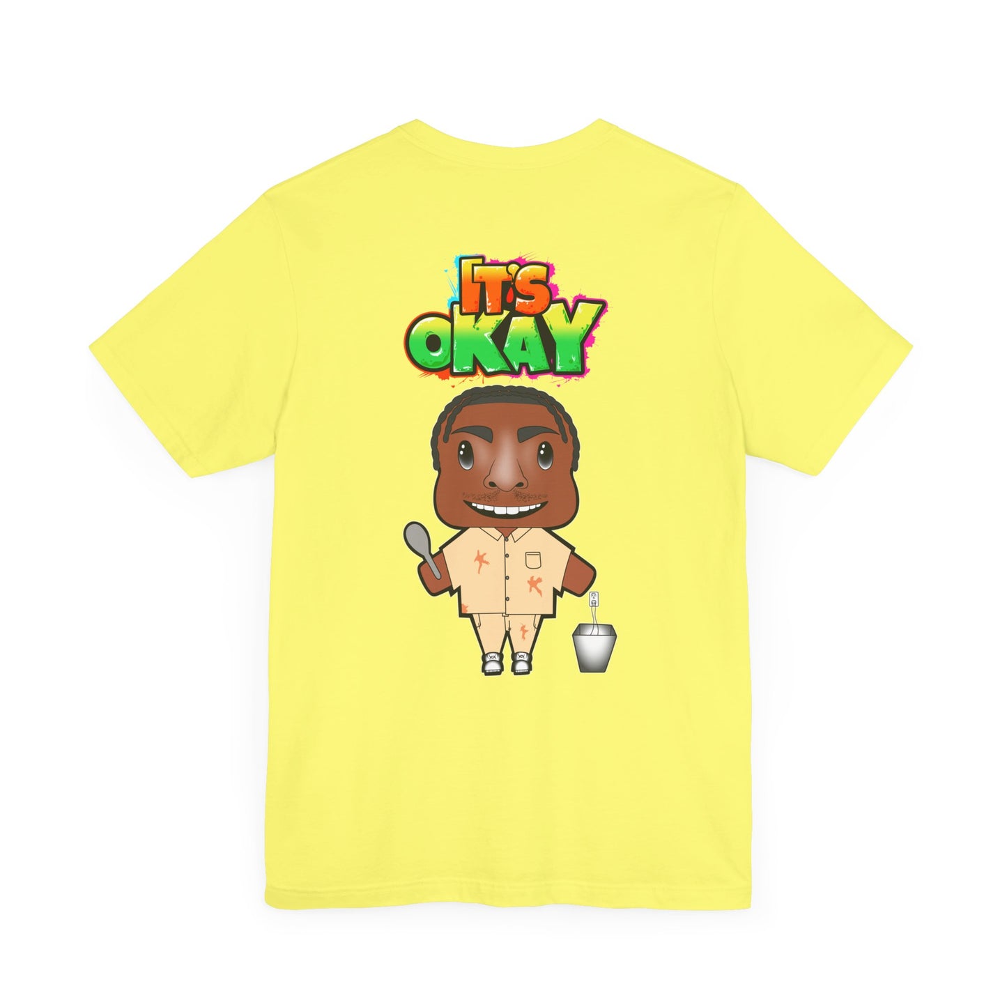 T-shirt with Koshi Bear Logo and Casel from the It's Okay Collection