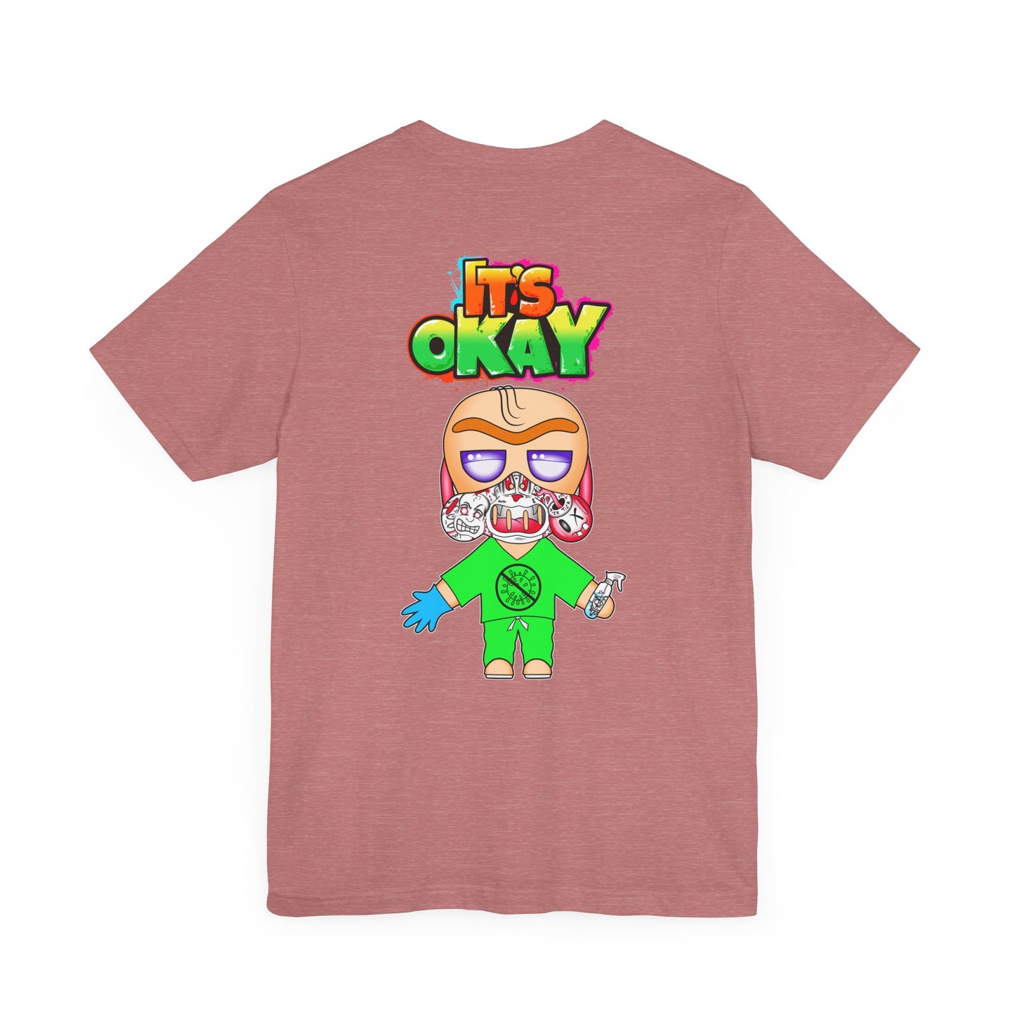 T-shirt with Koshi Bear Logo and Mr. Rucci  from the It's Okay Collection