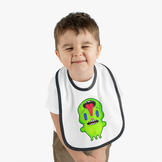 Custom Baby Bibs with Original Cartoon Characters By Koshir - Phutie The Hungry Monster Unique and Adorable Designs only at Koshir World