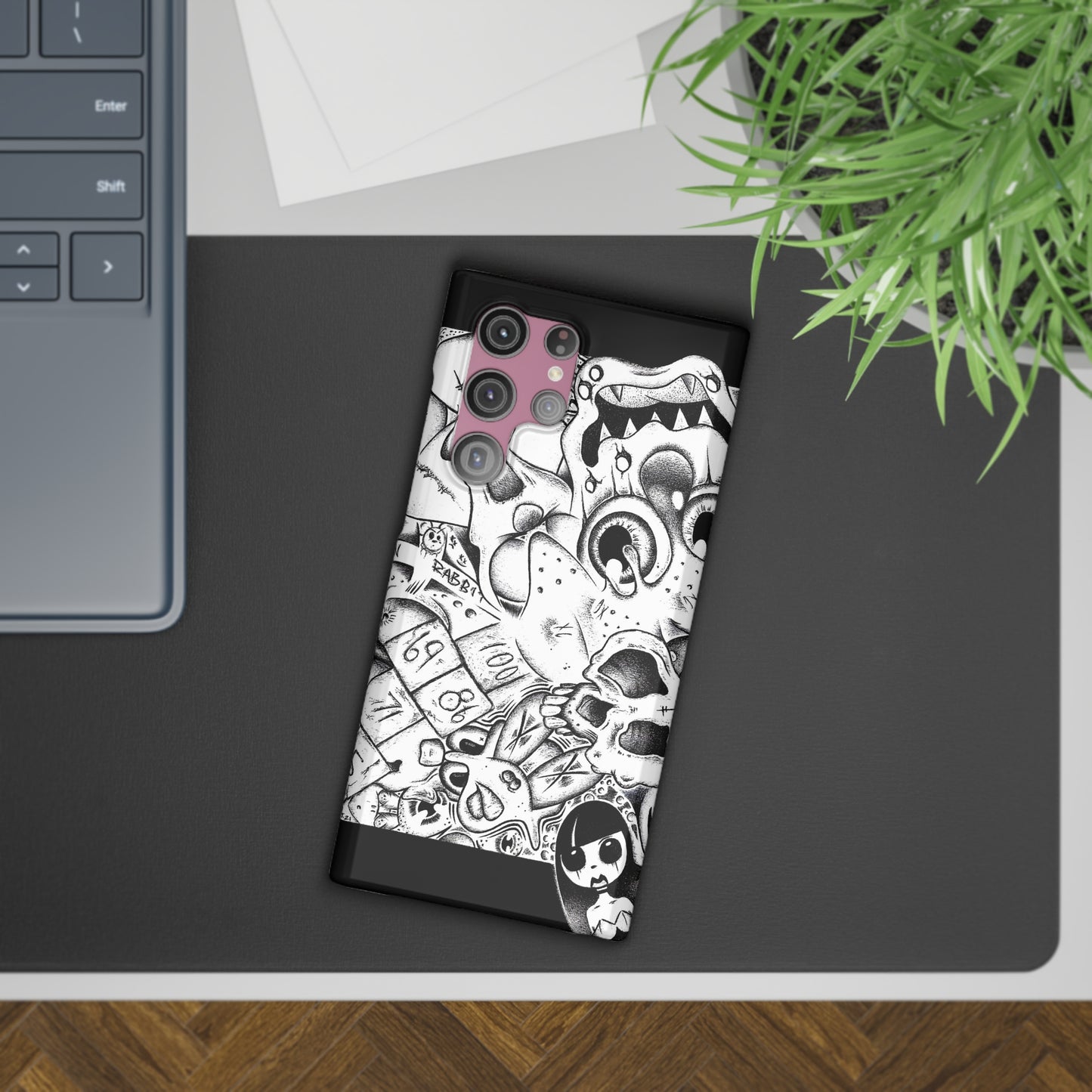 B&W Koshir  World Collage Slim Cases