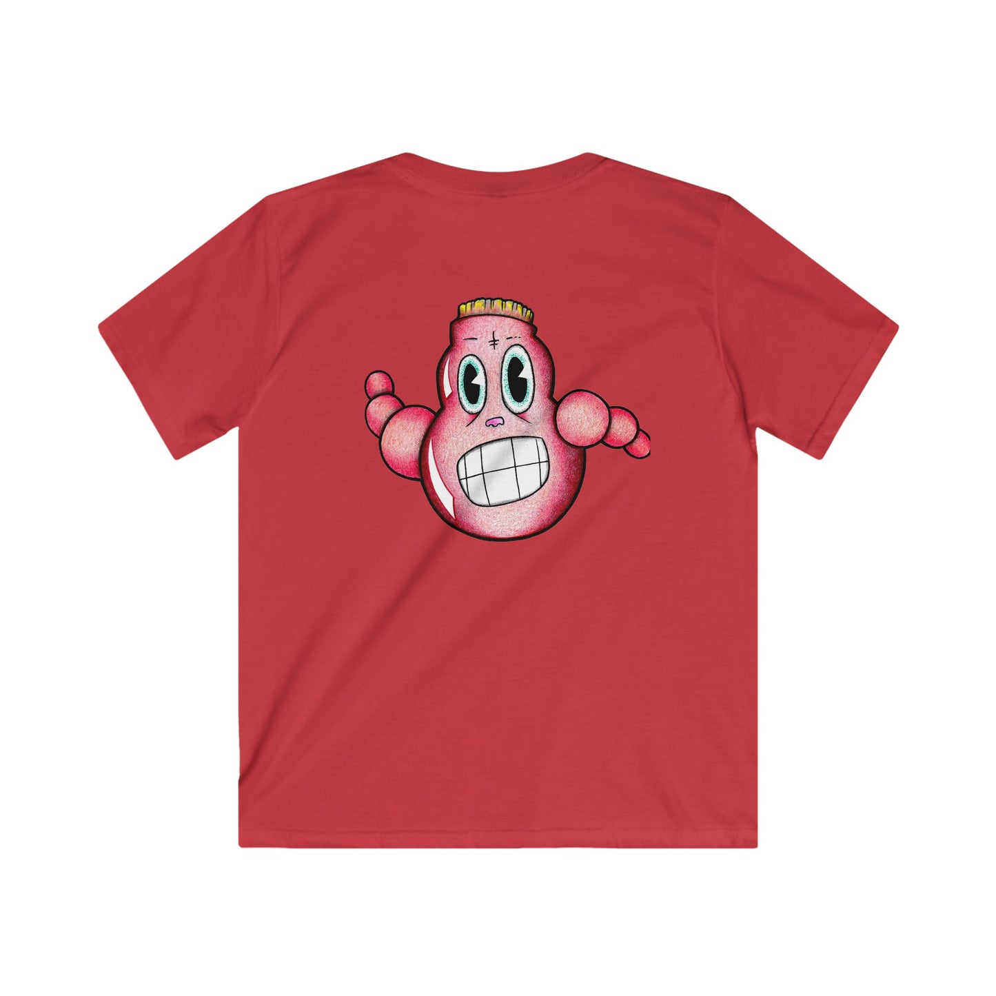 Youth Softstyle T shirt with Cartoon Jarvis from the It's Okay collection by Koshir