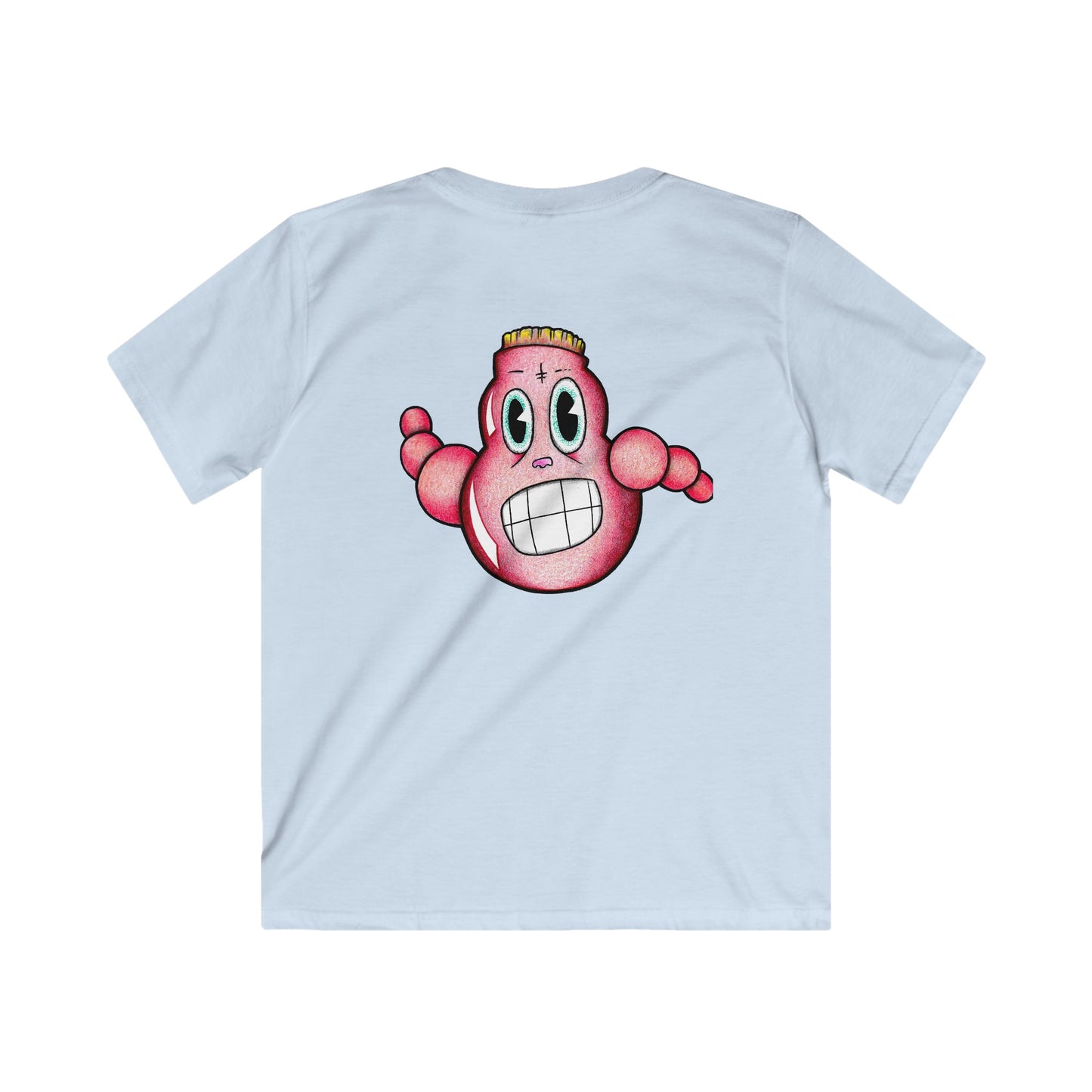 Youth Softstyle T shirt with Cartoon Jarvis from the It's Okay collection by Koshir