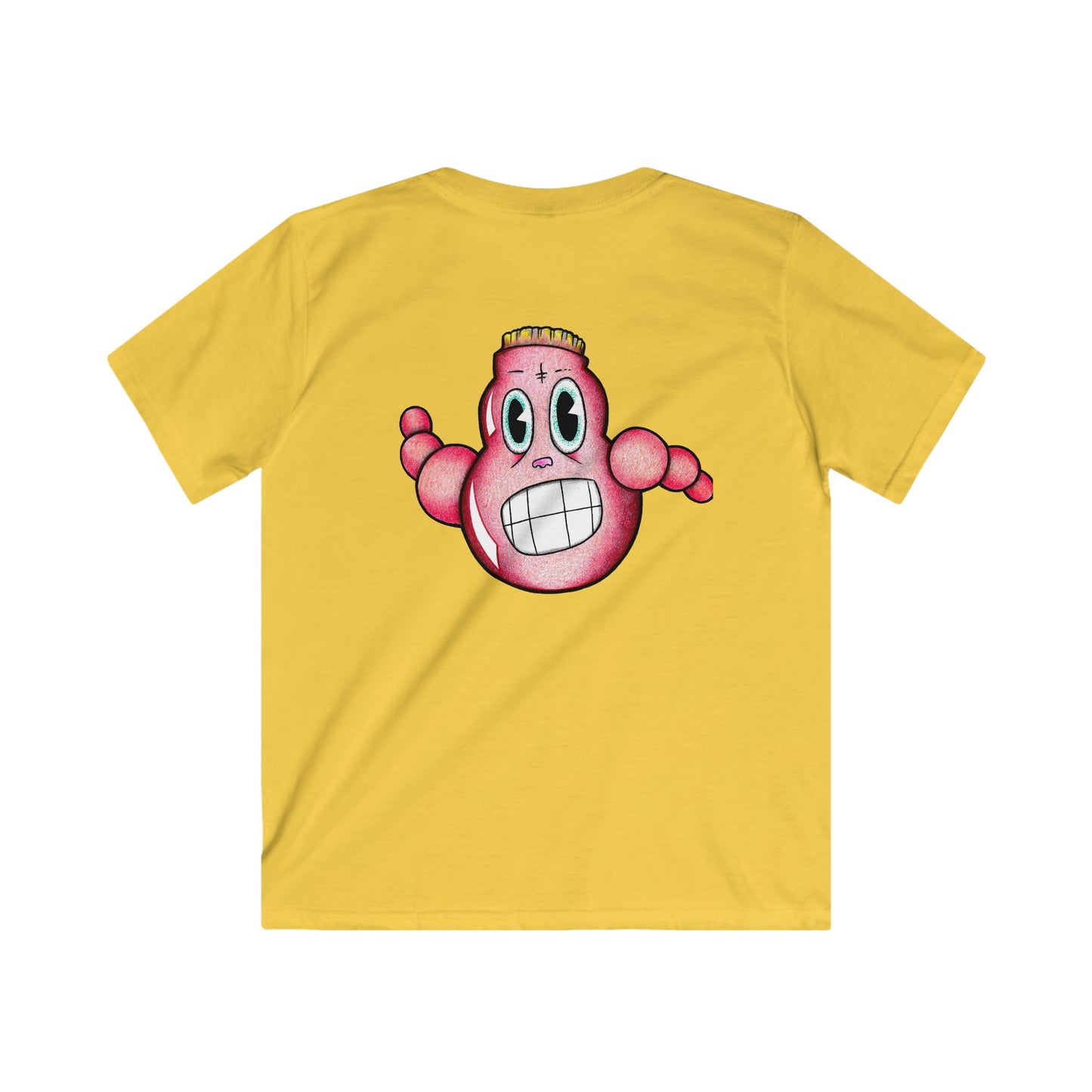 Youth Softstyle T shirt with Cartoon Jarvis from the It's Okay collection by Koshir