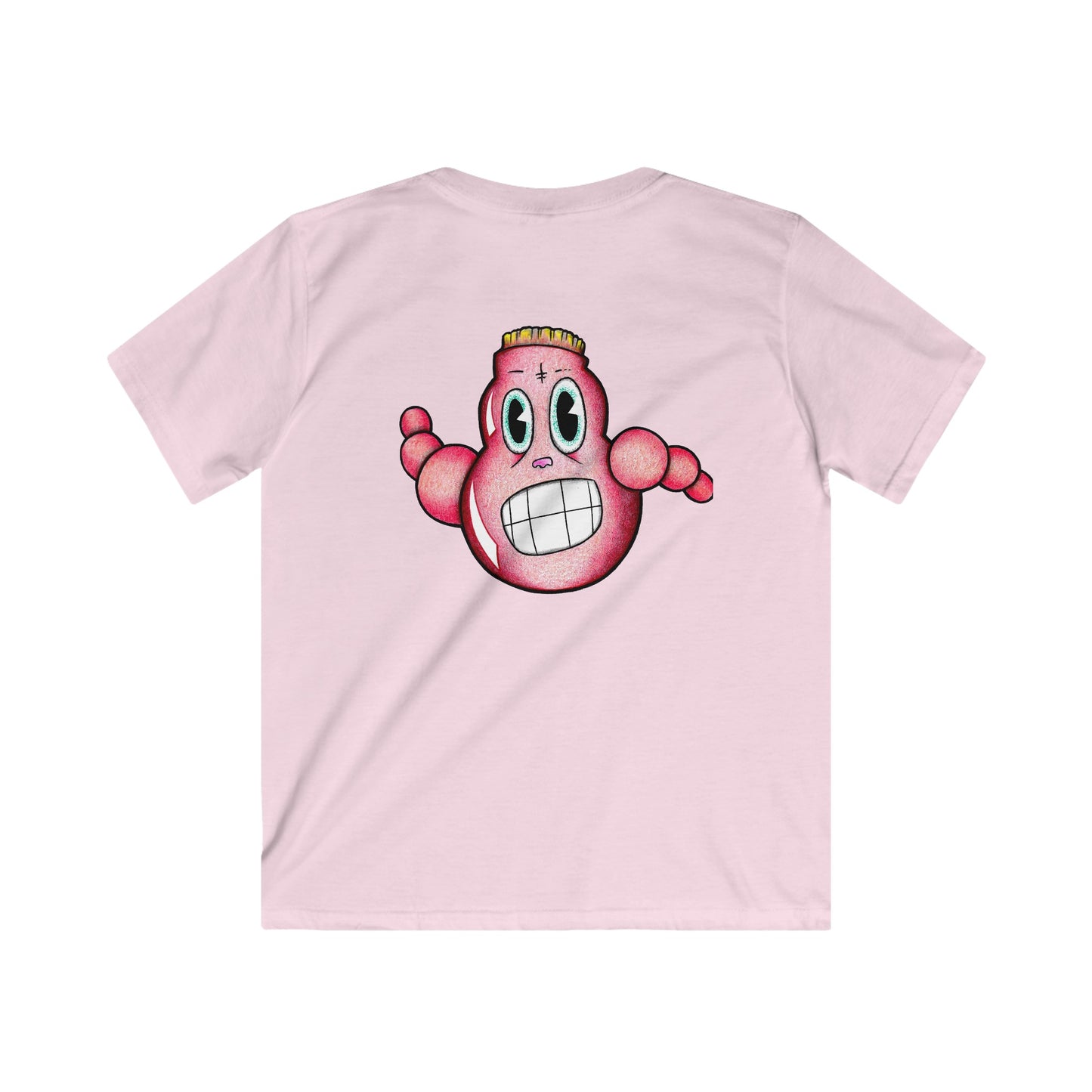 Youth Softstyle T shirt with Cartoon Jarvis from the It's Okay collection by Koshir