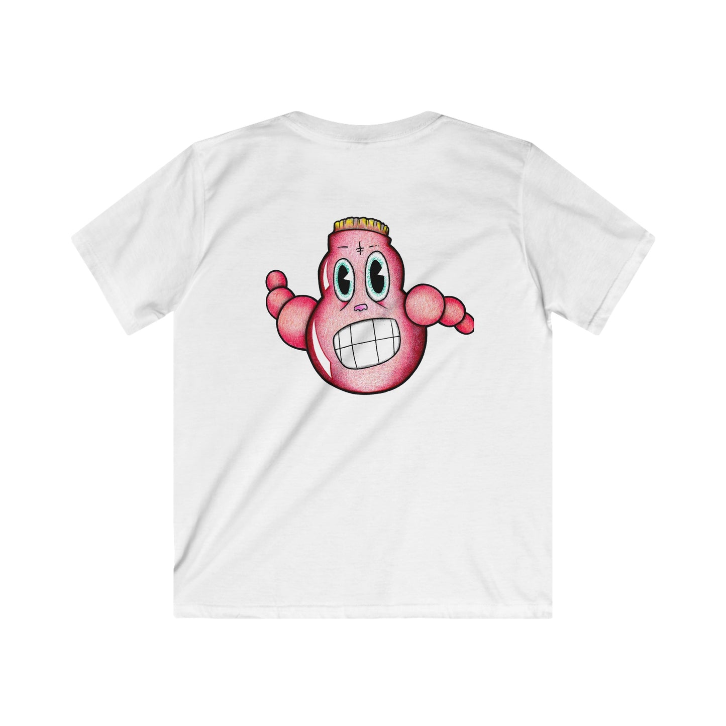 Youth Softstyle T shirt with Cartoon Jarvis from the It's Okay collection by Koshir