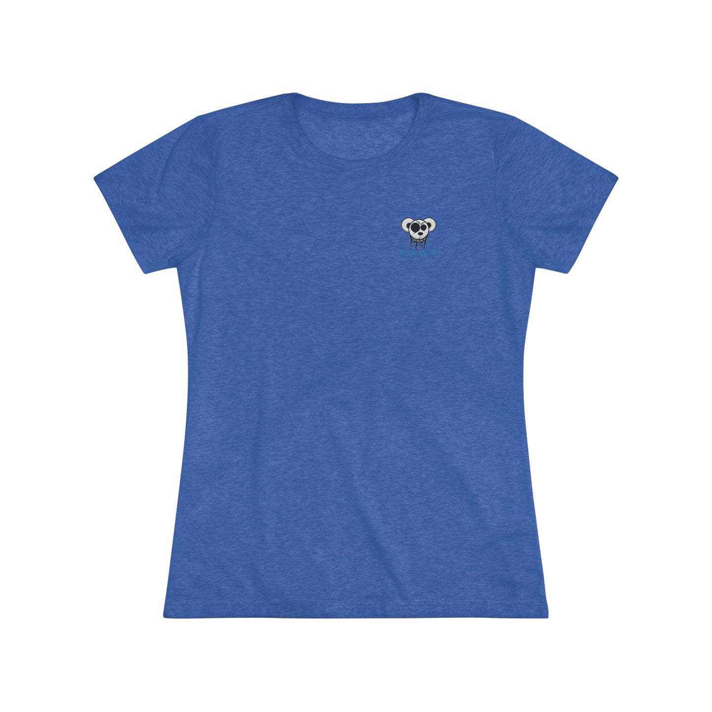 Women's Triblend Tee with the Koshi Bear