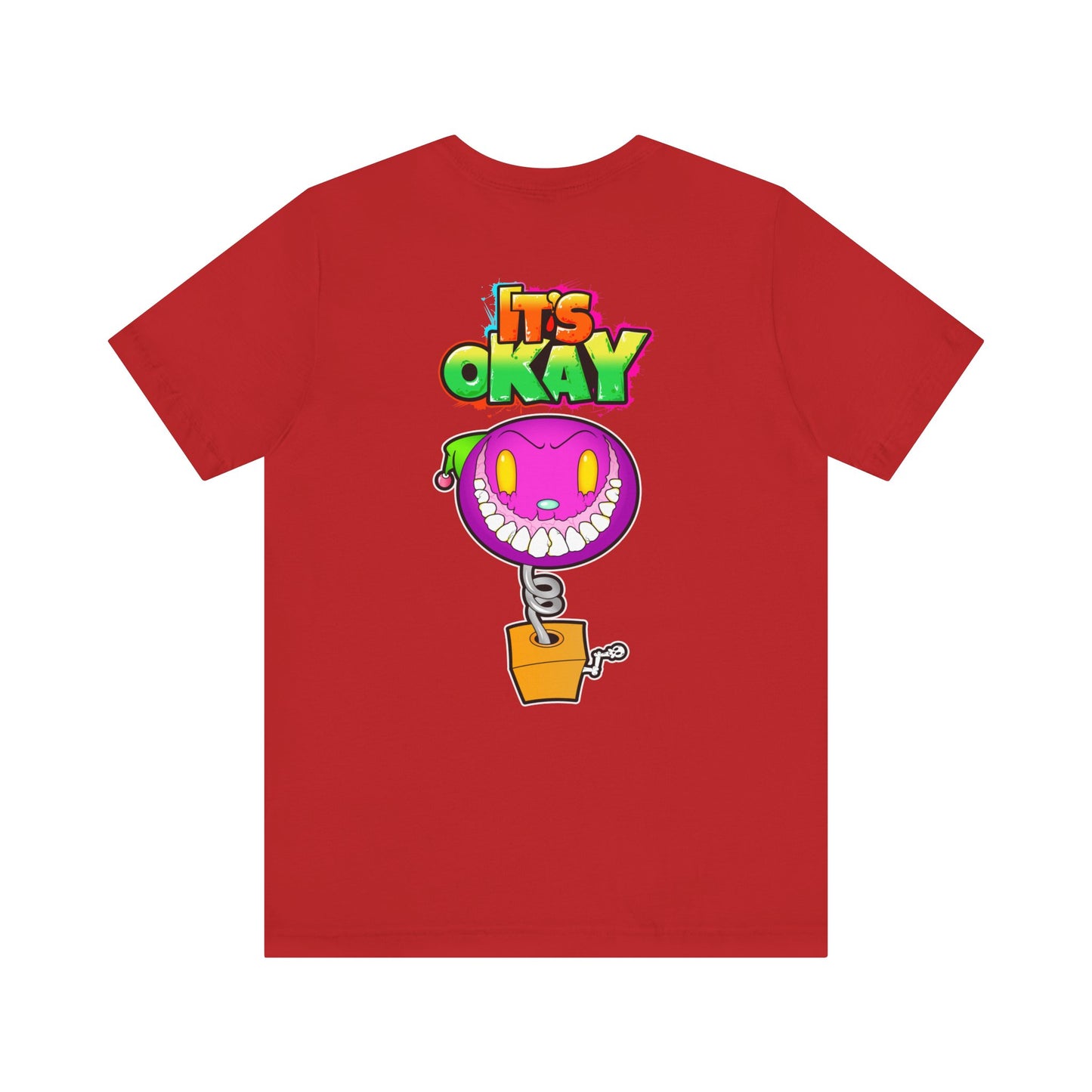 T-shirt with Koshi Bear Logo and Jack from the It's Okay Collection