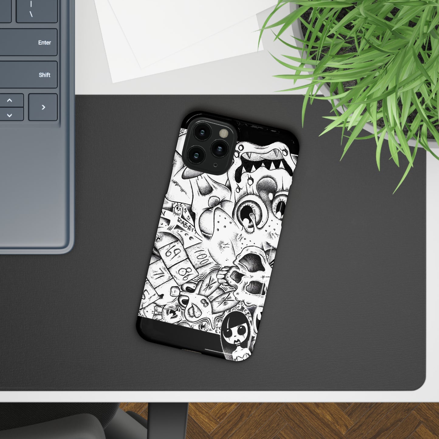 B&W Koshir  World Collage Slim Cases