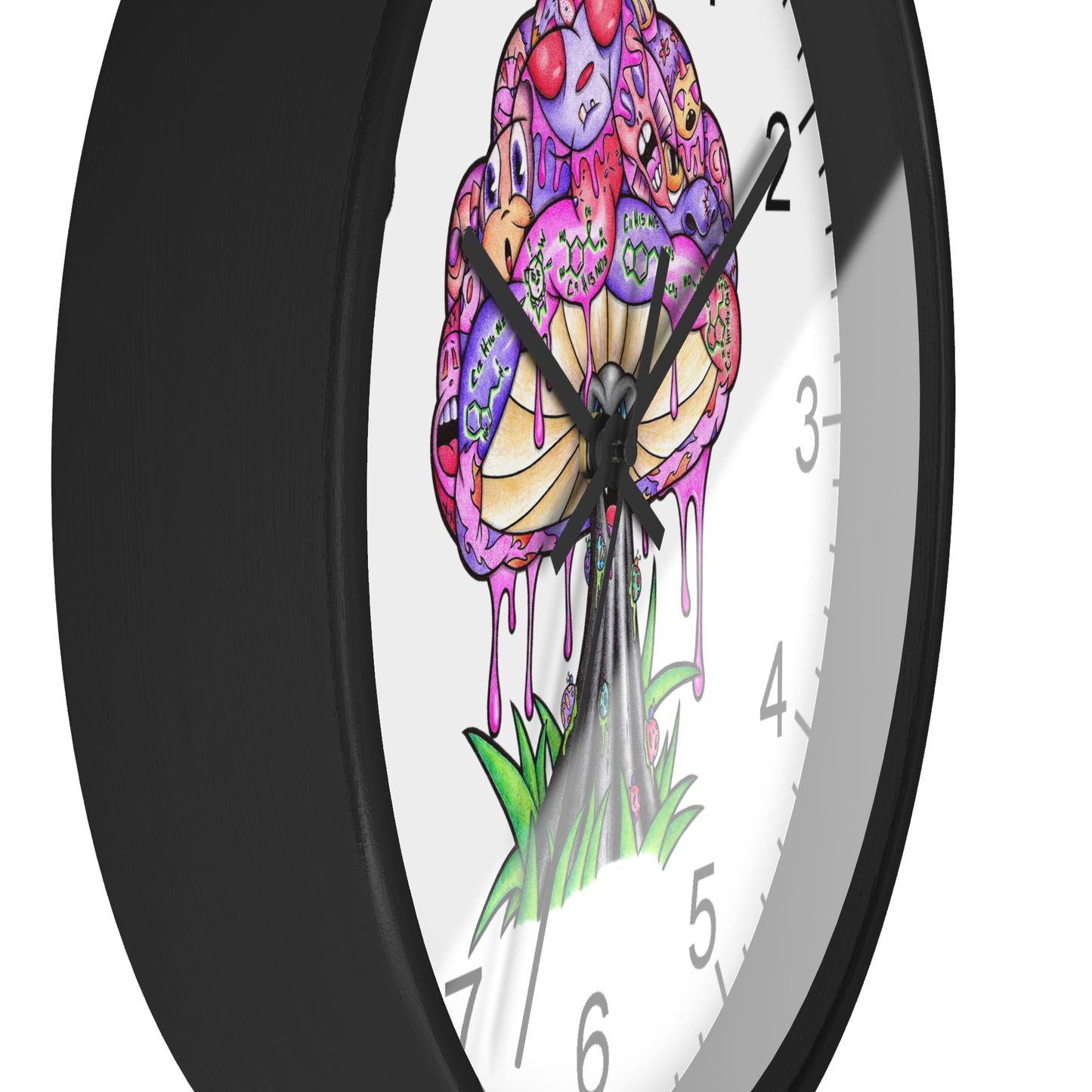 Shroom Wall Clock