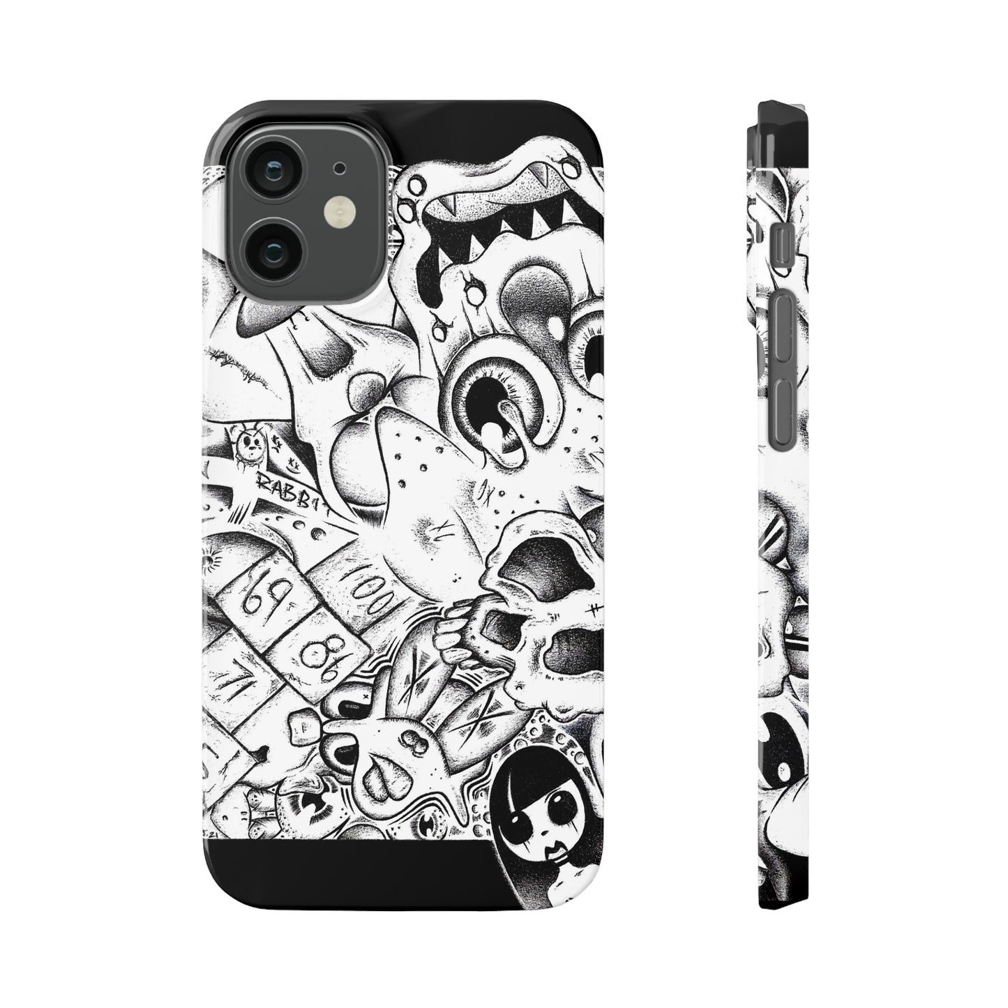 B&W Koshir  World Collage Slim Cases