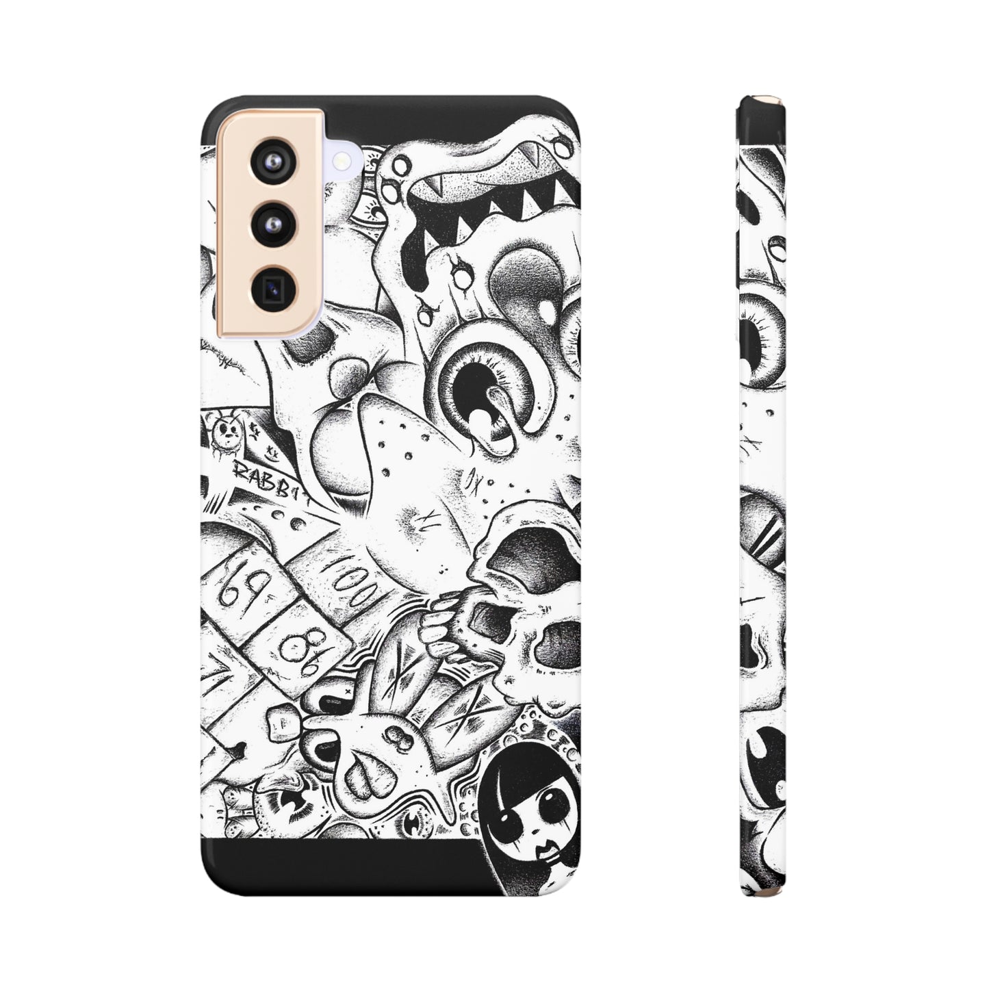 B&W Koshir  World Collage Slim Cases