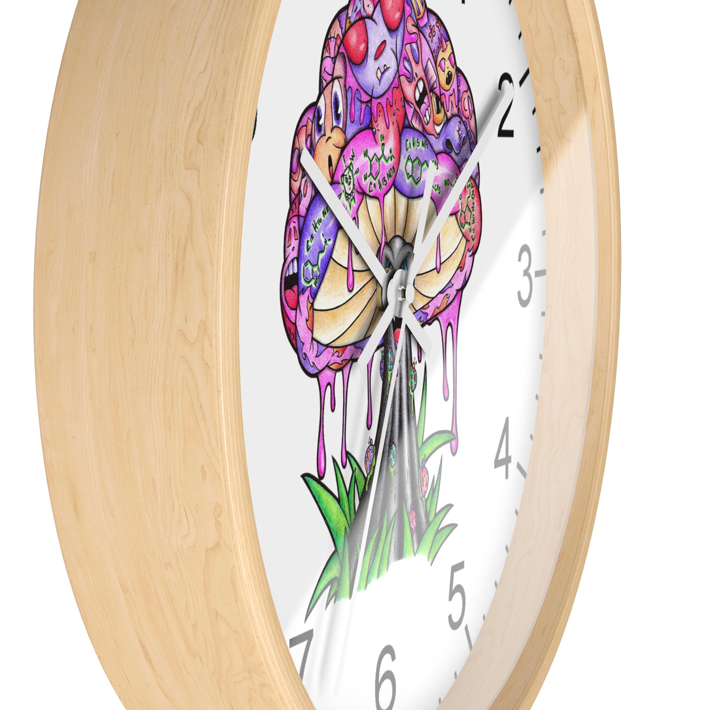 Shroom Wall Clock