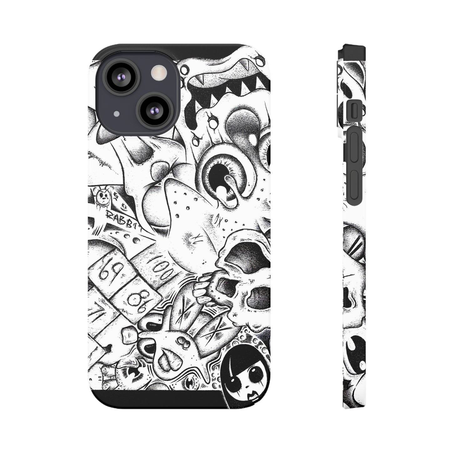 B&W Koshir  World Collage Slim Cases