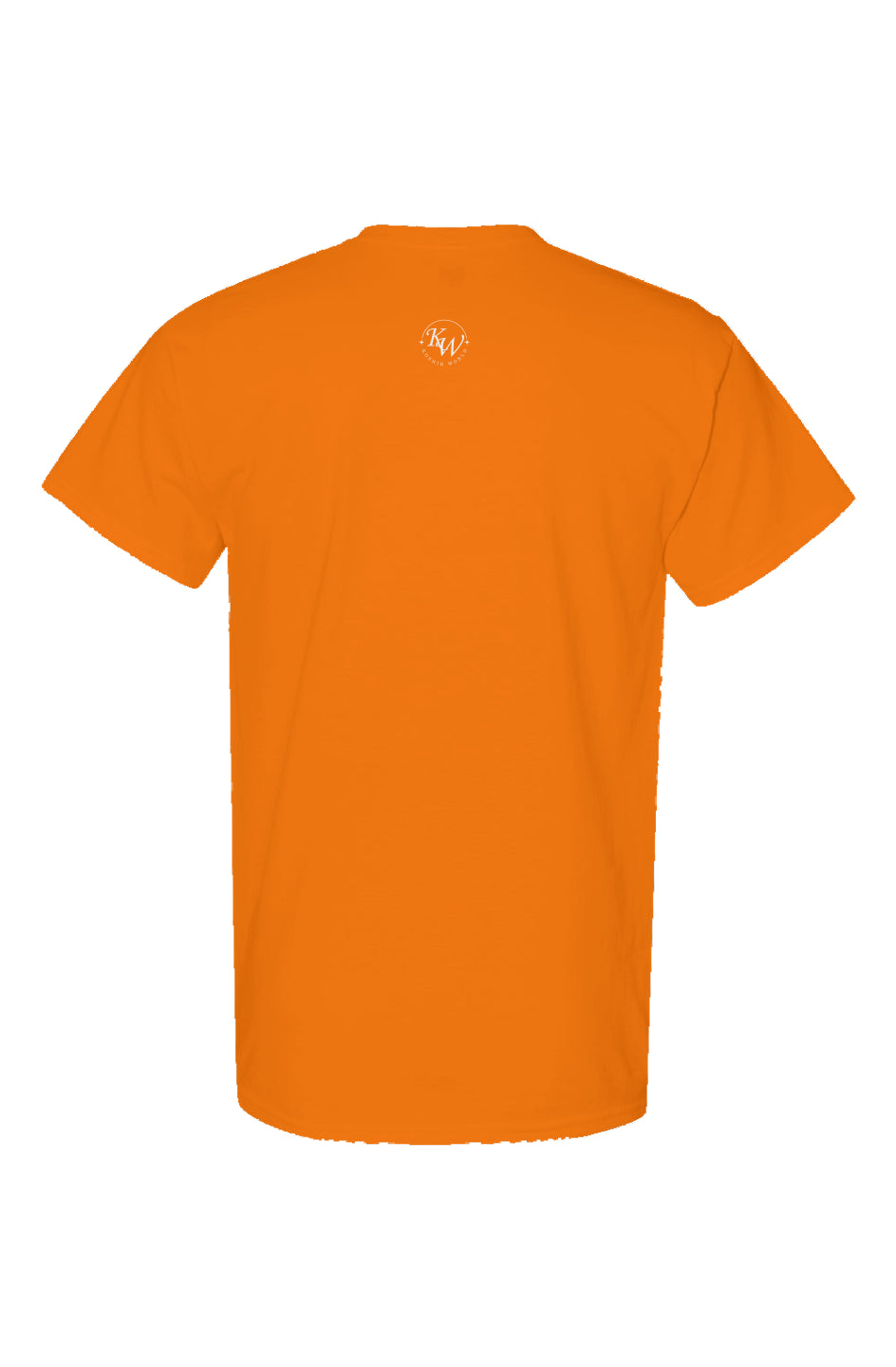 Heart EKG Neon T Shirts Orange