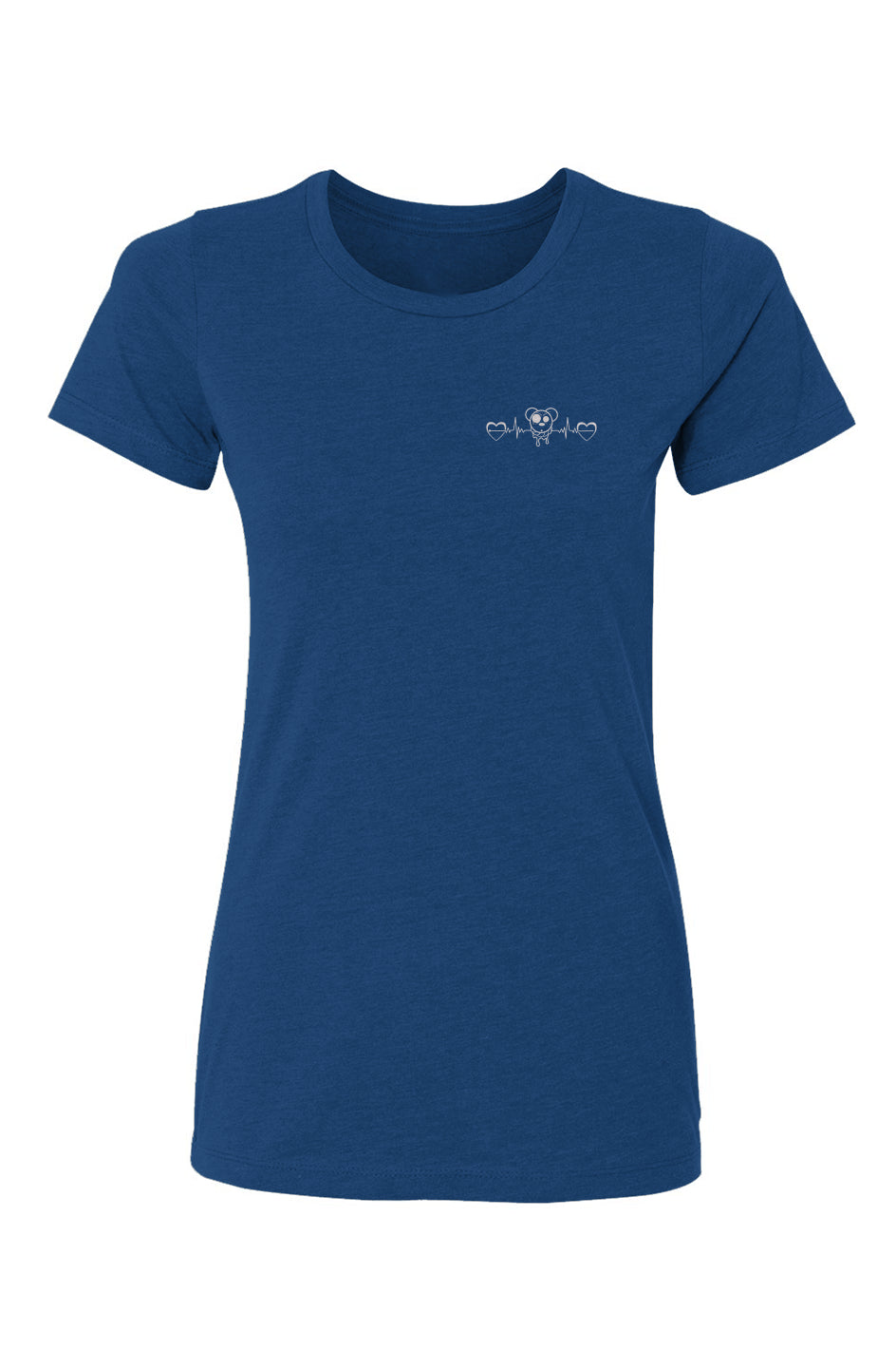 Women’s CVC T-Shirt Heart EKG