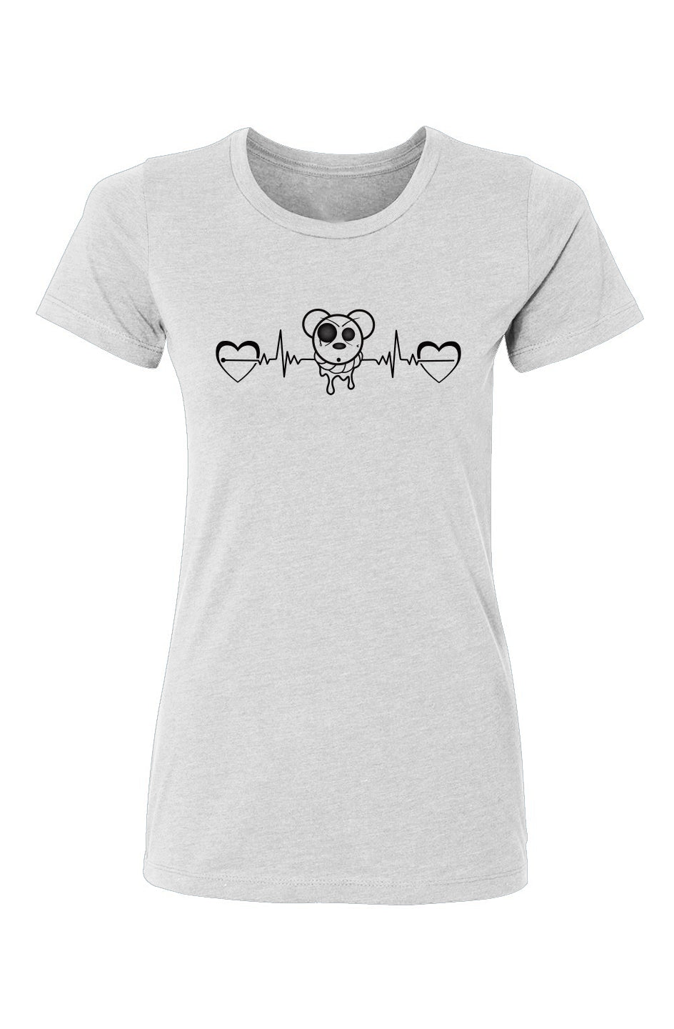 Women’s CVC T-Shirt Heart EKG