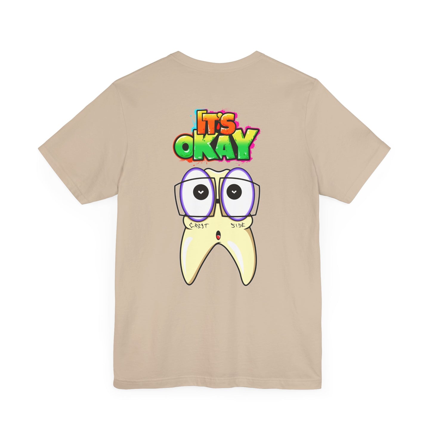 T-shirt with Koshi Bear Logo and Timmi from the It's Okay Collection