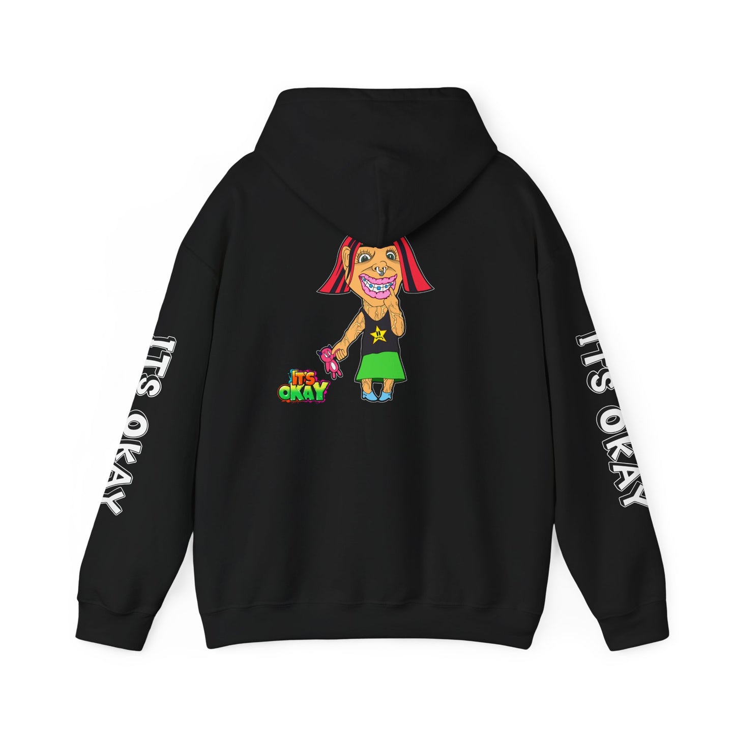 Graffiti It's Okay Unisex Hoodie Sweatshirt with Andy