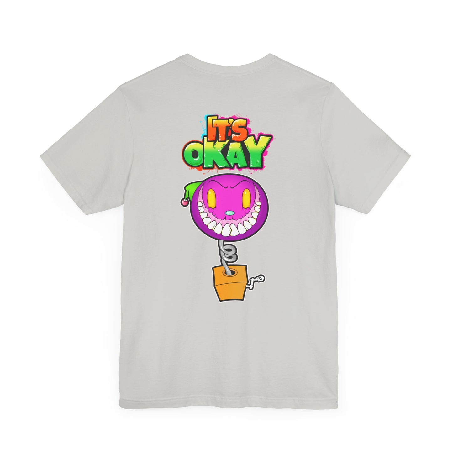 T-shirt with Koshi Bear Logo and Jack from the It's Okay Collection