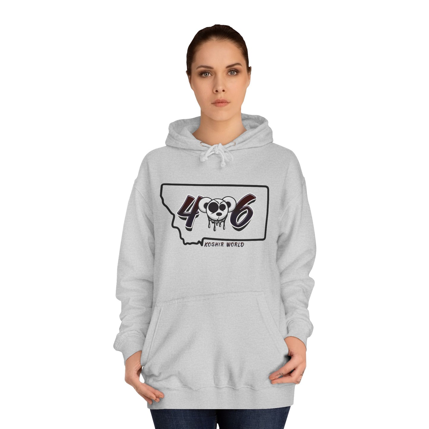 Koshir World MT 406 Hoodie with Koshi Bear Logo