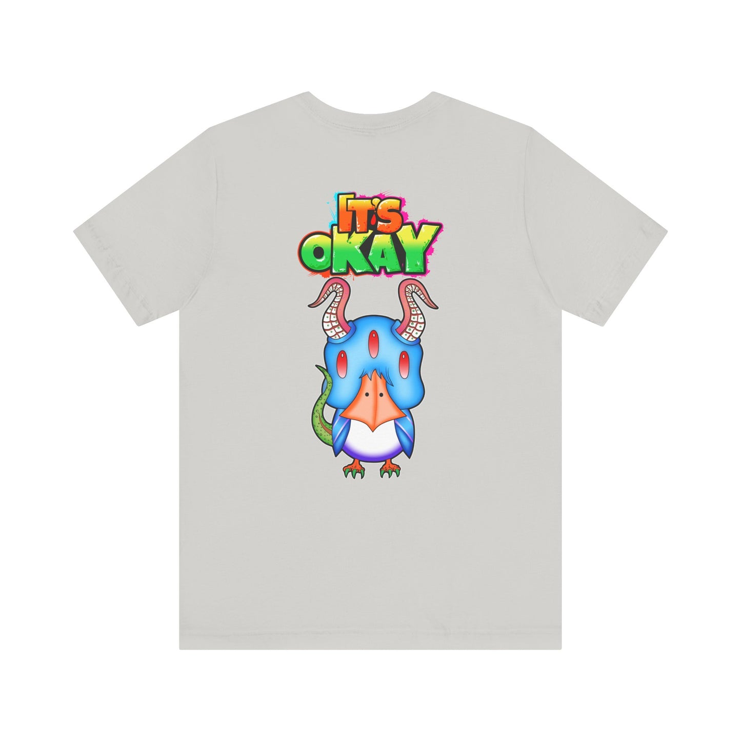 T-shirt with Koshi Bear Logo and Krishade from the It's Okay Collection