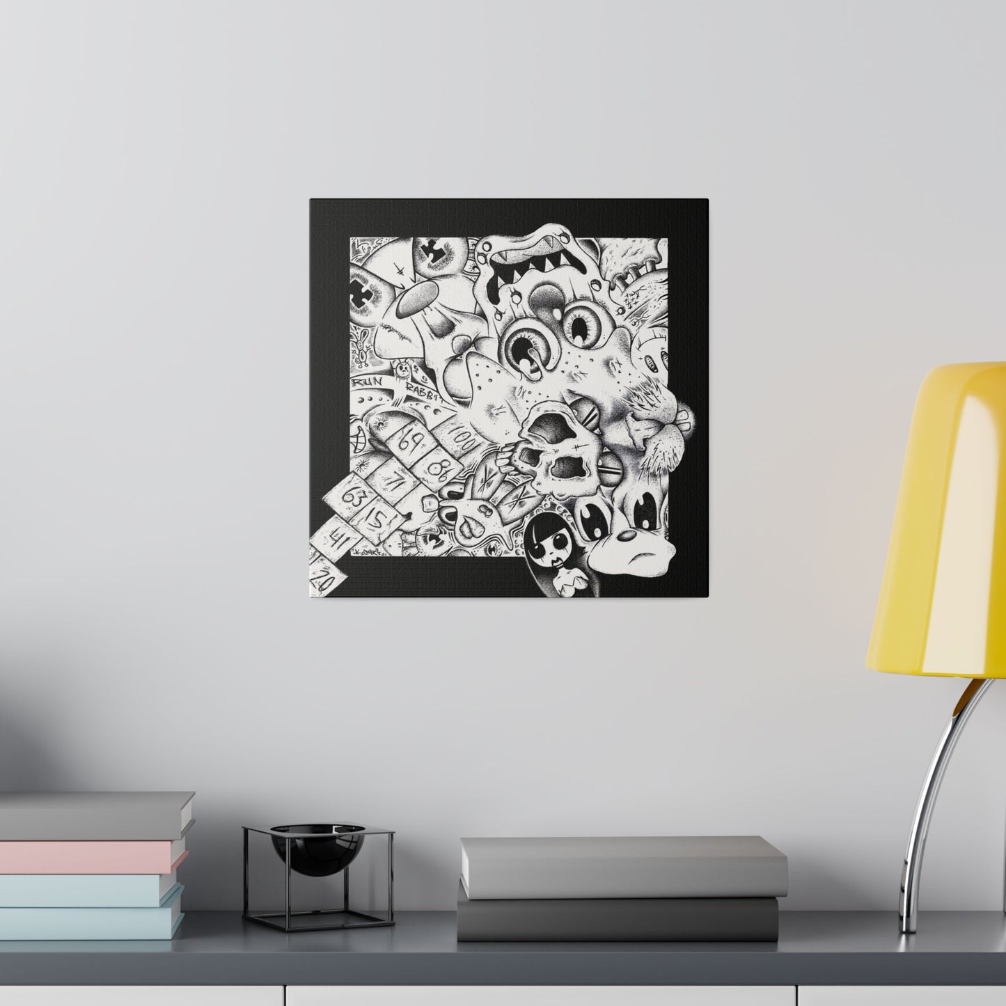 Koshir World B&W Canvas