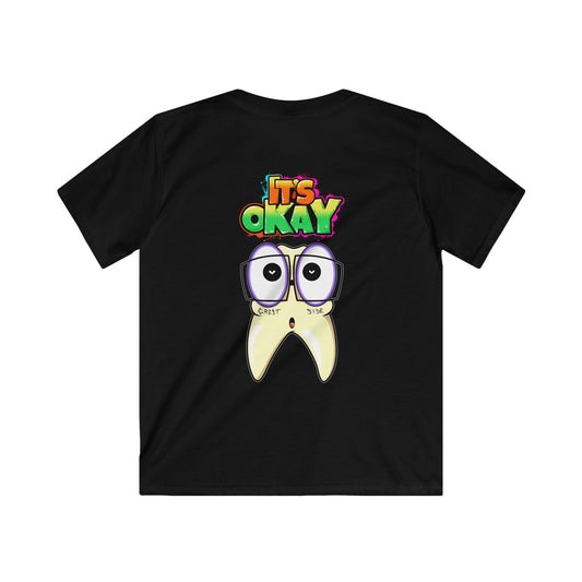 Kids Softstyle Tee with Timmi The Tooth From the It's okay collection