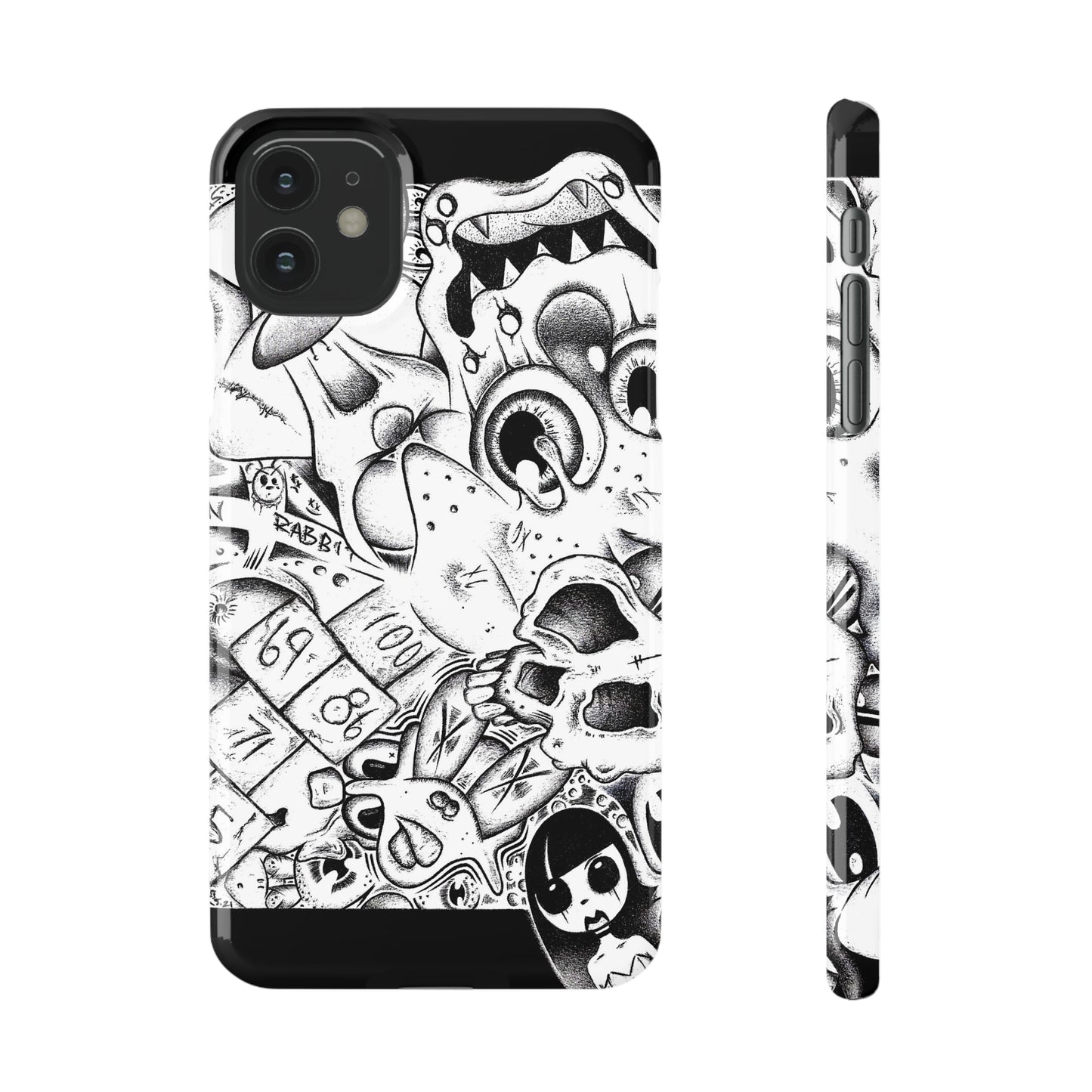 B&W Koshir  World Collage Slim Cases