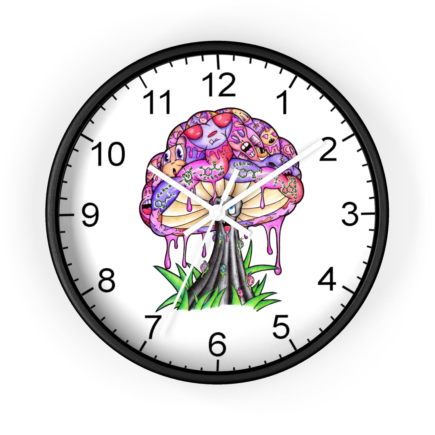 Shroom Wall Clock