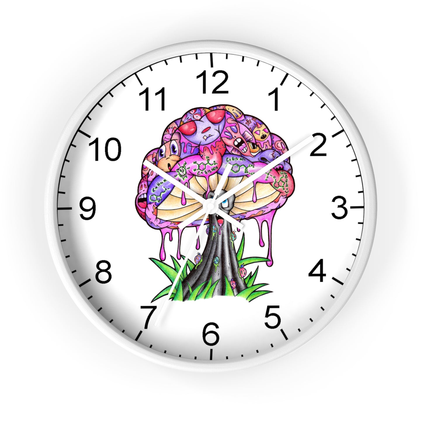 Shroom Wall Clock