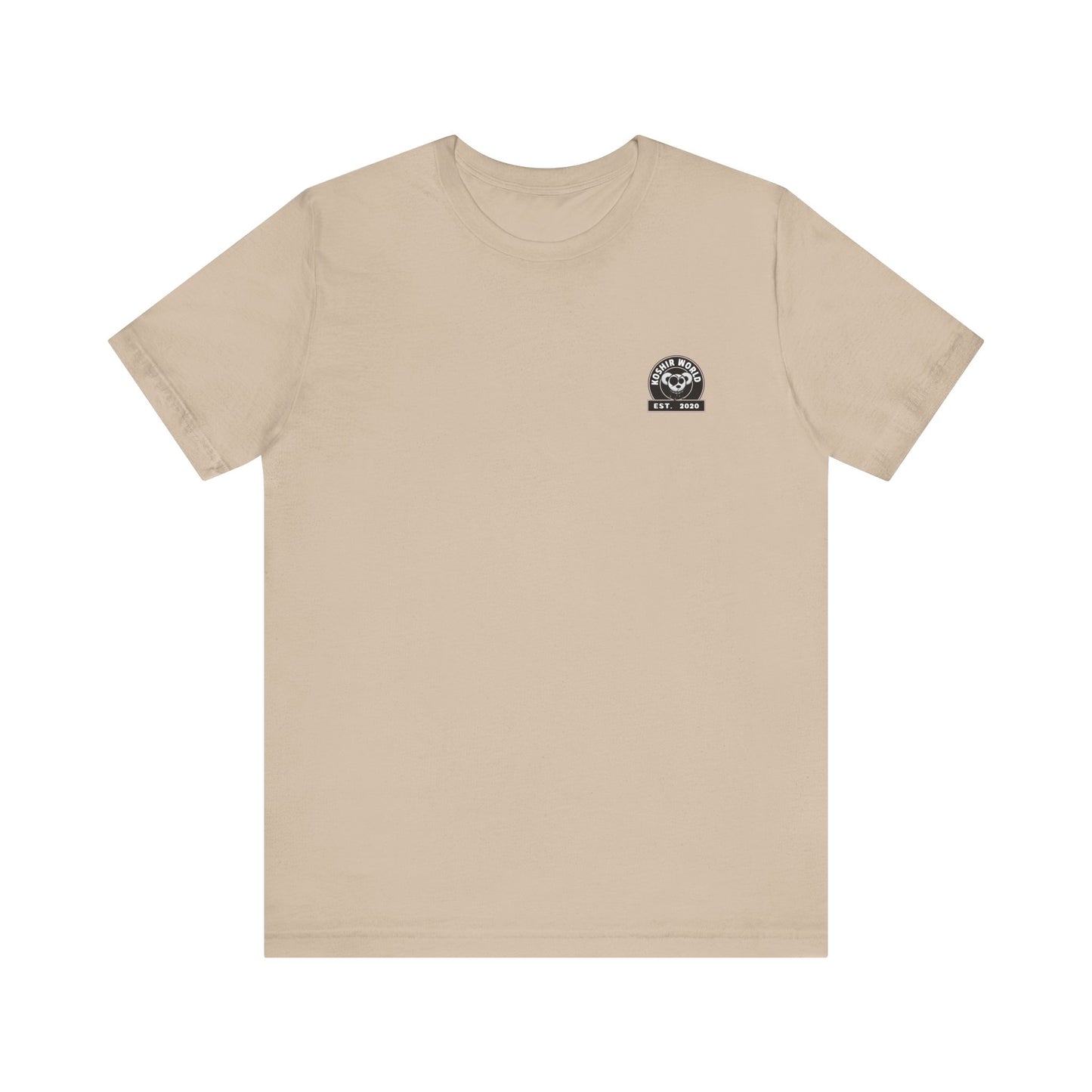 T-shirt with Koshi Bear Logo and  Phutie from the It's Okay Collection